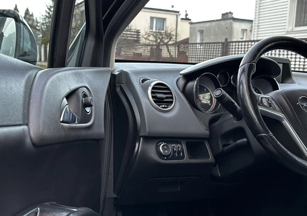 Opel Meriva cena 18400 przebieg: 309268, rok produkcji 2012 z Kuźnia Raciborska małe 121